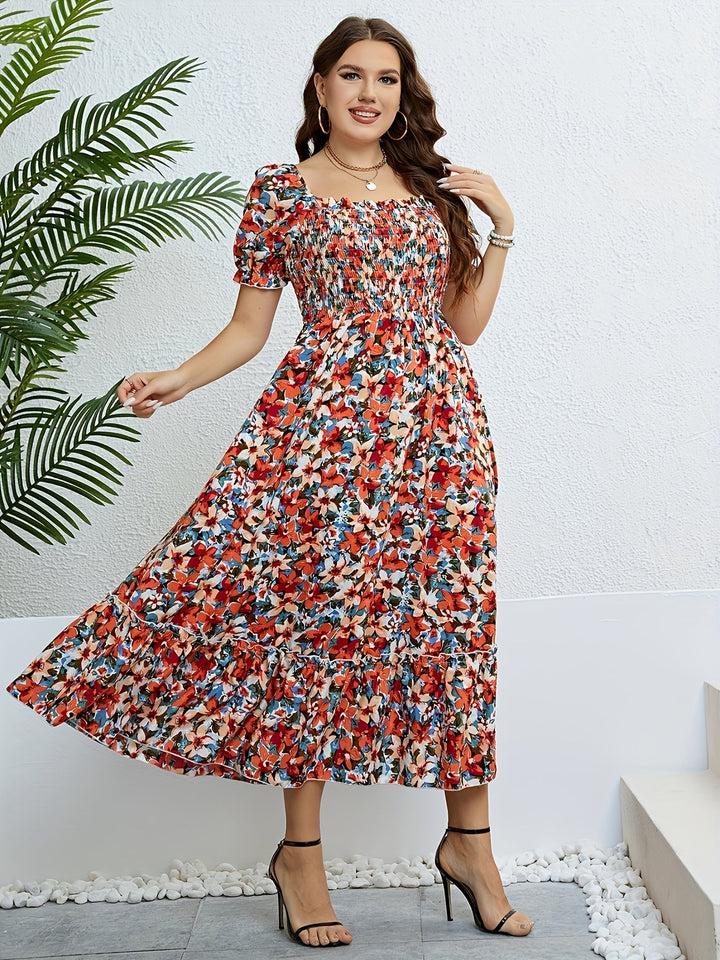 Theresa - Vintage Blumenkleid