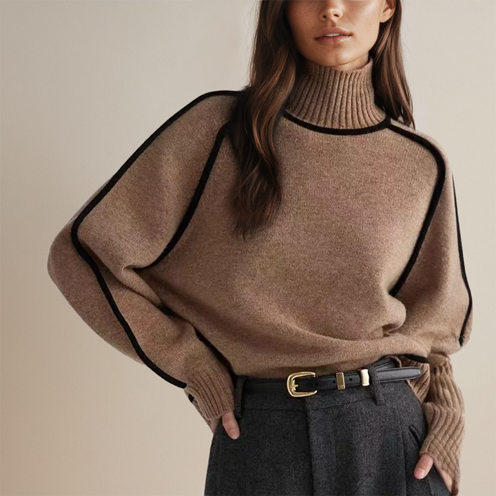 Hannelore - Damen Rollkragenpullover