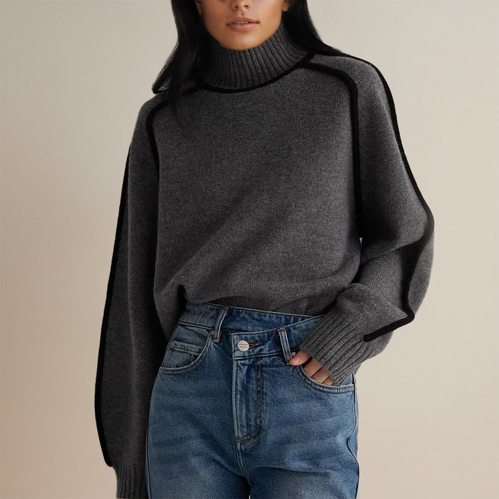 Hannelore - Damen Rollkragenpullover
