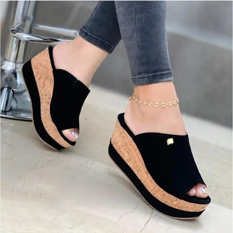 Paola - Plattform Keilsandalen