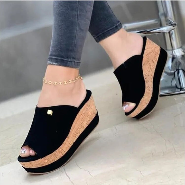 Paola - Plattform Keilsandalen