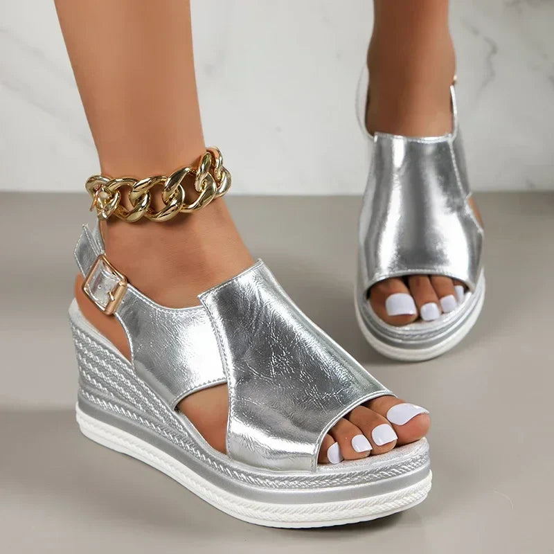 Quin - Glamour Erhöhte Sandalen