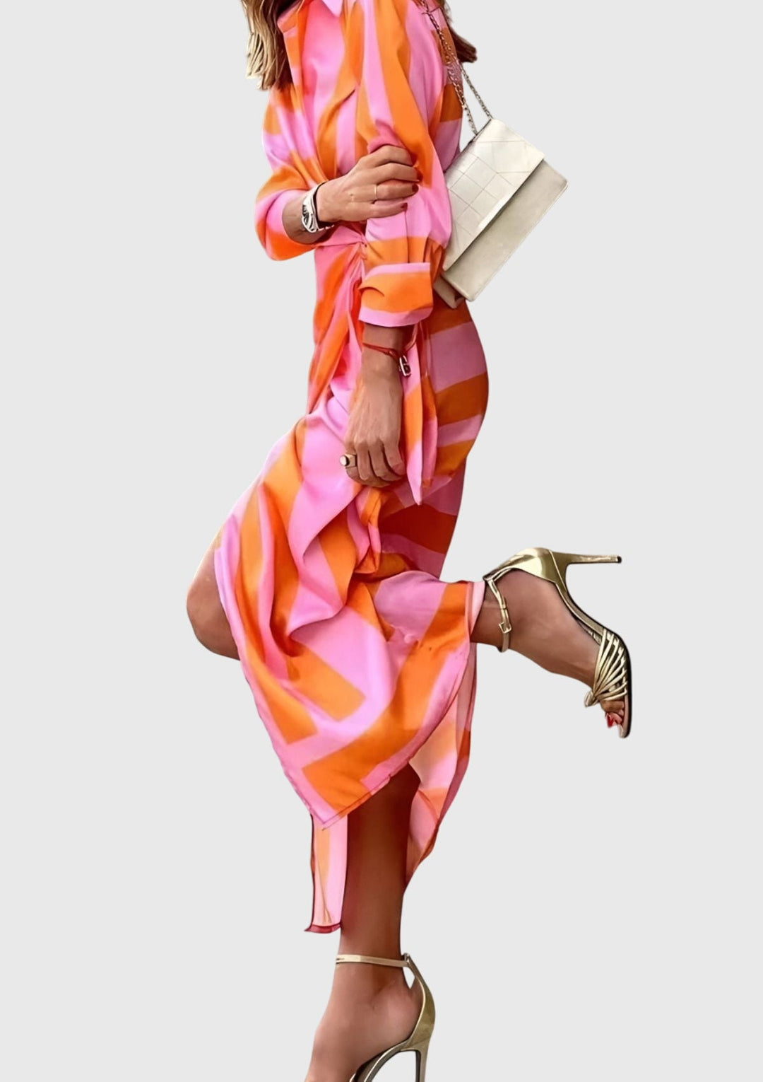 Everly™ | Elegantes Wickelkleid mit Print