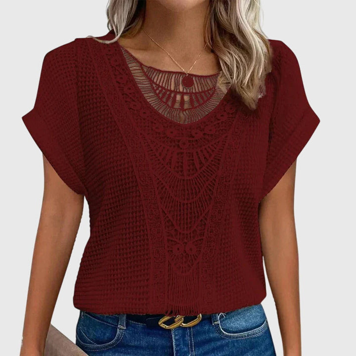 Perle™ | Elegante Ibiza-Stil Bluse