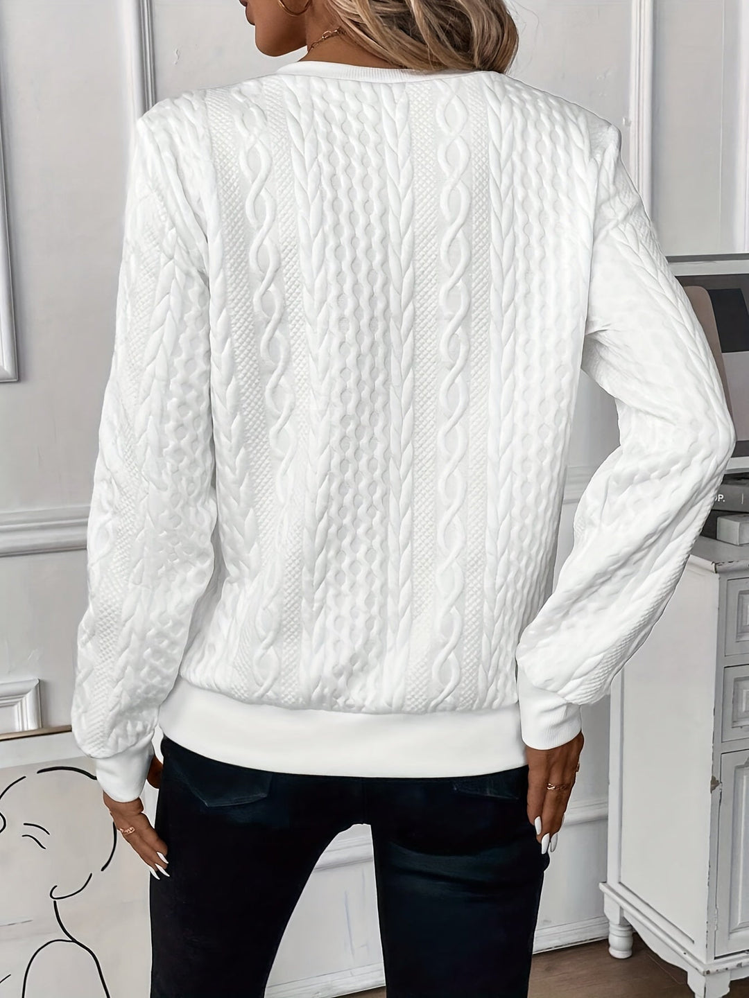 Ulrike - Pullover mit Reißverschluss