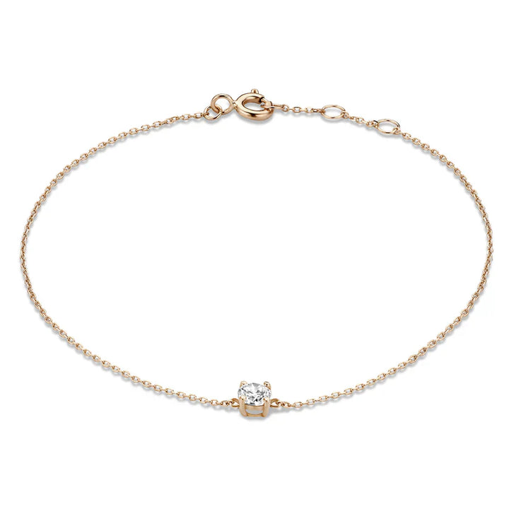 Dalynette | Armband mit Moissanit-Steinen 14k Gold
