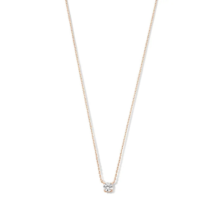 Ysavienna | Moissanit Stein Halskette 14k Gold