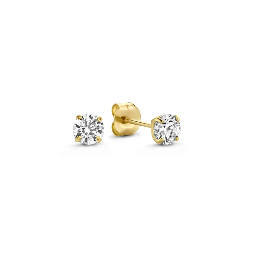 Krizalyssa | Diamant-Pendelohrstecker 18k Gold