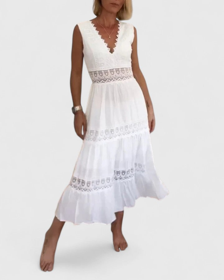 Alena | Elegantes Midi-Kleid