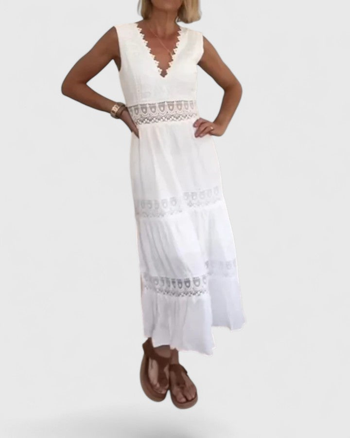 Alena | Elegantes Midi-Kleid