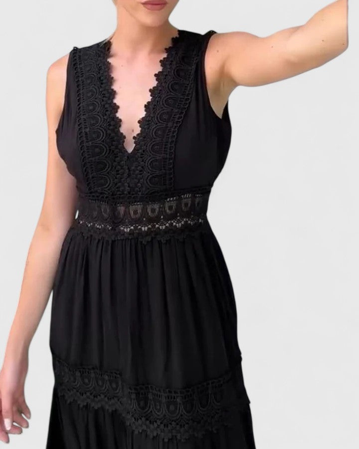 Alena | Elegantes Midi-Kleid
