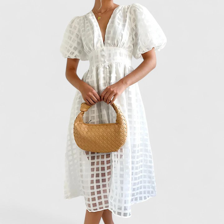 Elanqi | Elegantes Midi-Kleid