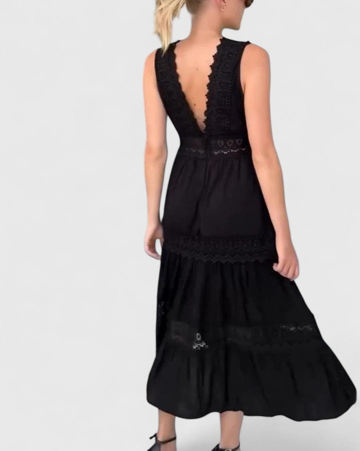 Alena | Elegantes Midi-Kleid