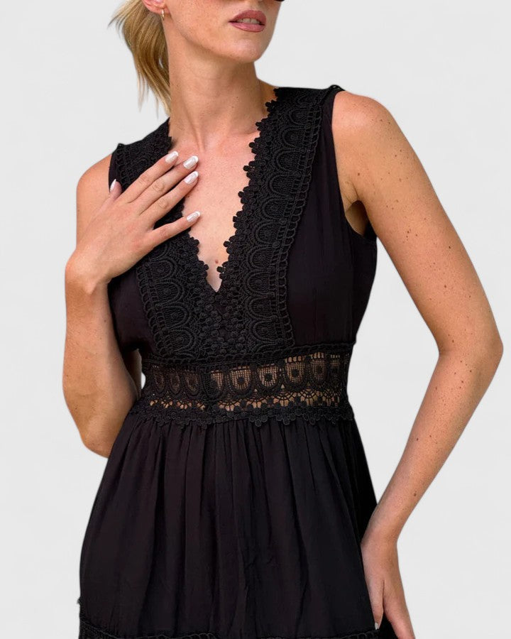 Alena | Elegantes Midi-Kleid