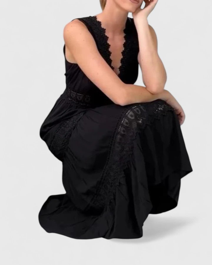 Alena | Elegantes Midi-Kleid