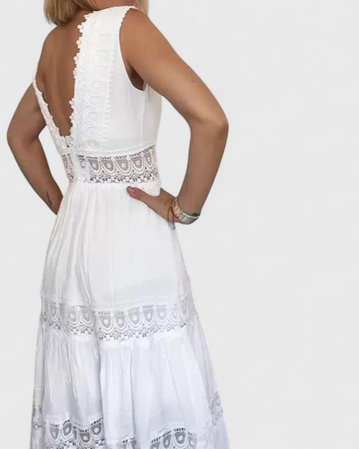 Alena | Elegantes Midi-Kleid