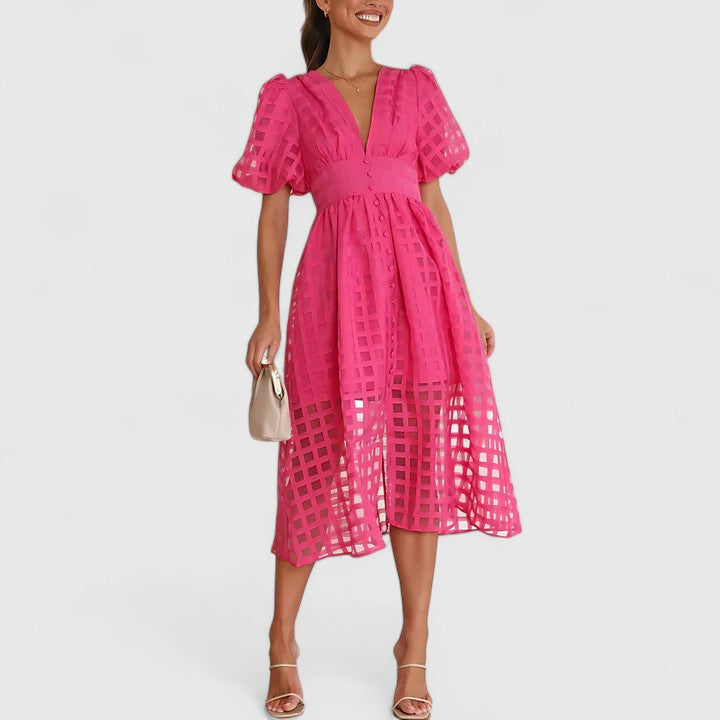 Elanqi | Elegantes Midi-Kleid