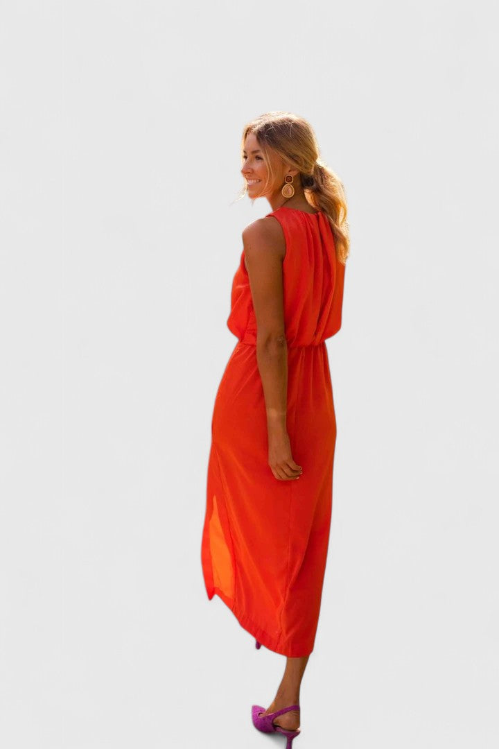 Theonae™ | Bequemes Midi-Kleid
