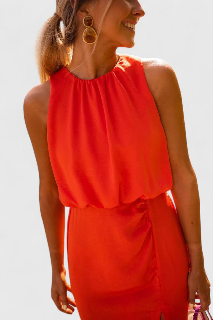 Theonae™ | Bequemes Midi-Kleid