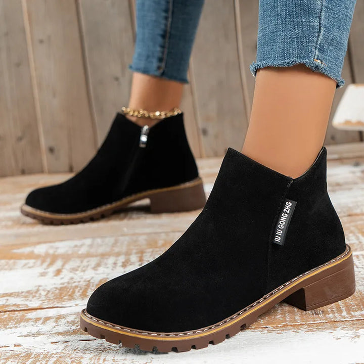 Margarete - Stiefeletten mit dicker Sohle