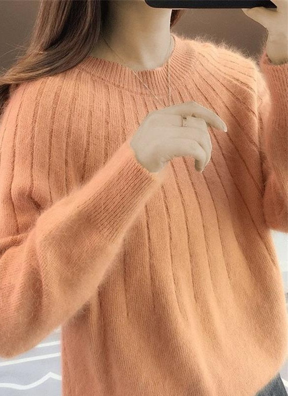 Chanty | Flauschiger Strickpullover für Damen