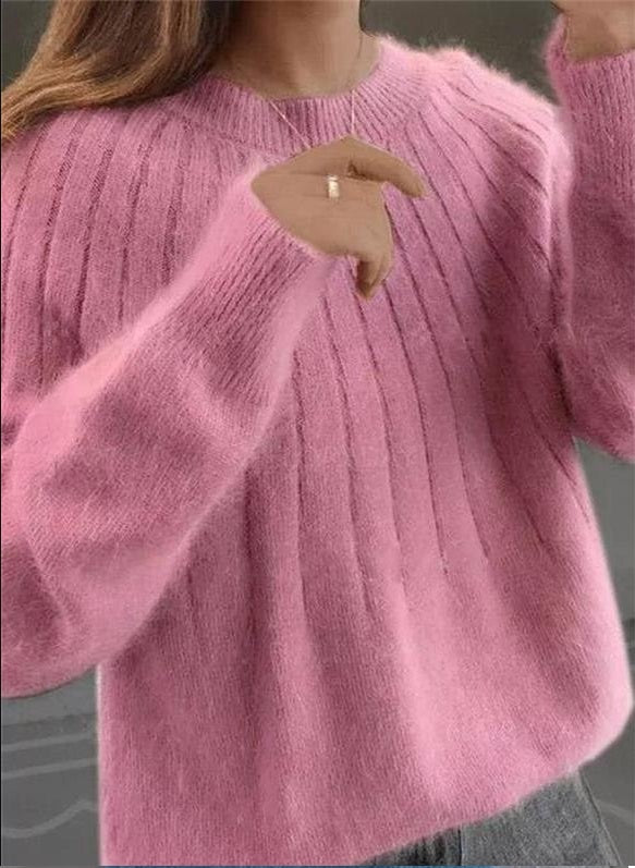 Chanty | Flauschiger Strickpullover für Damen