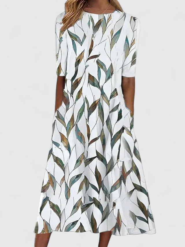 Karelieth | Elegantes Midi-Kleid