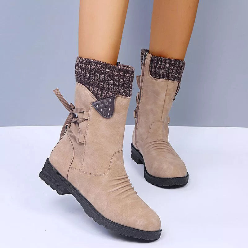 Nadine- Damen Wasserfeste Rutschfeste Stiefel