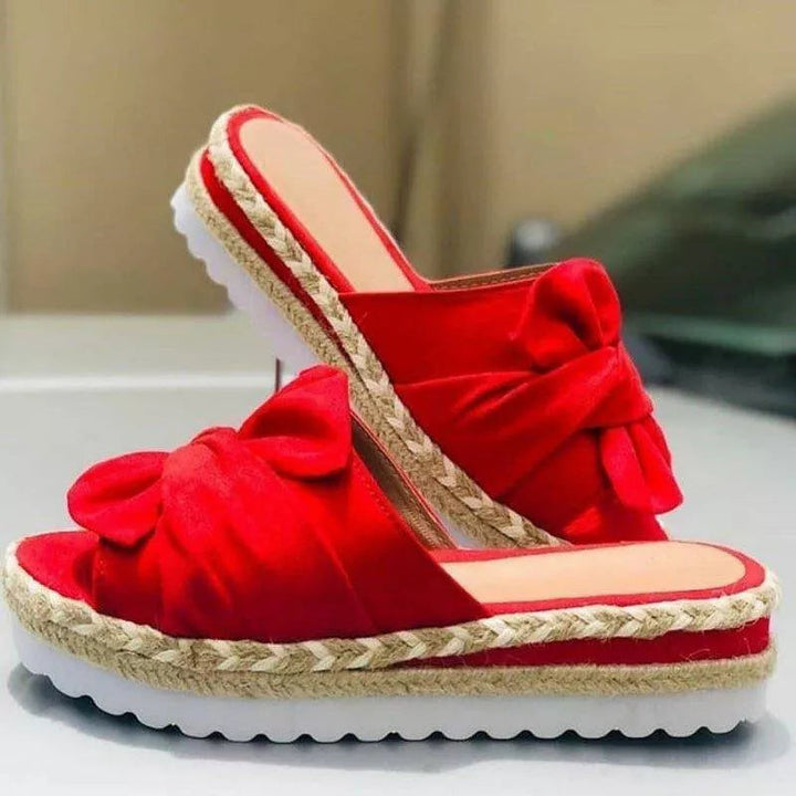 Risha - Elegante Plateau-Sandalen