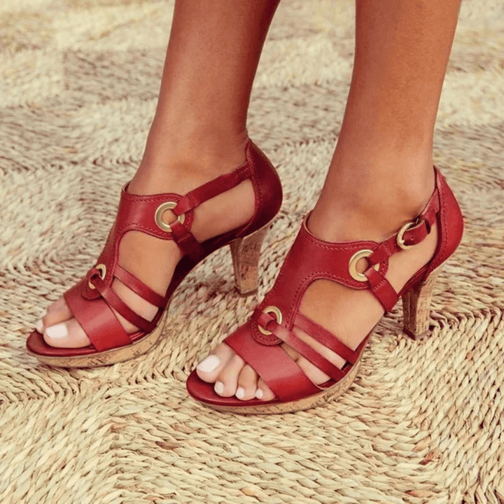 BELLA - Bequeme Absatzsandalen