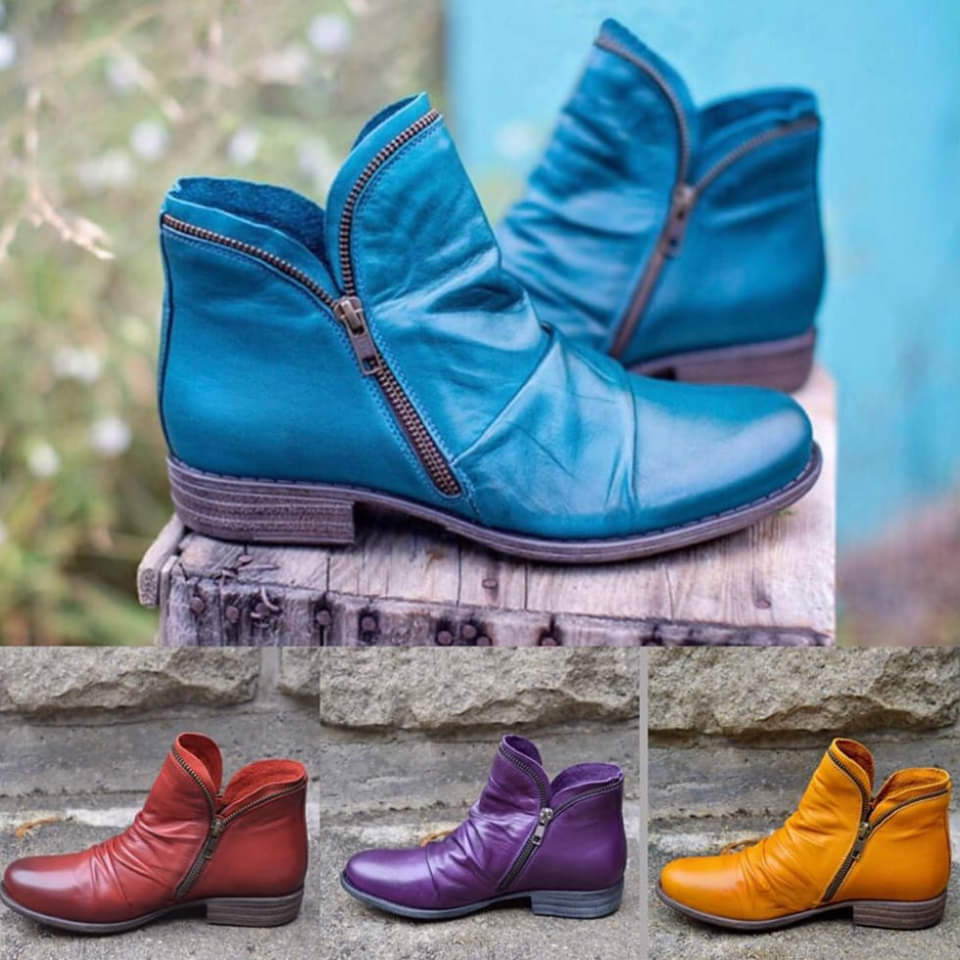 Diana - Stiefel mit Reißverschluss